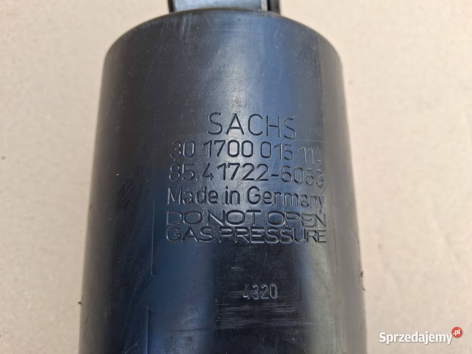 MAN TGA AMORTYZATOR KABINY TYŁ SACHS 85417226053 lubuskie Bieleń