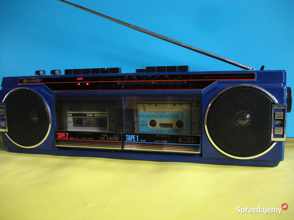 Radiomagnetofon SHARP WQ262H Pozostałe Zielona Góra