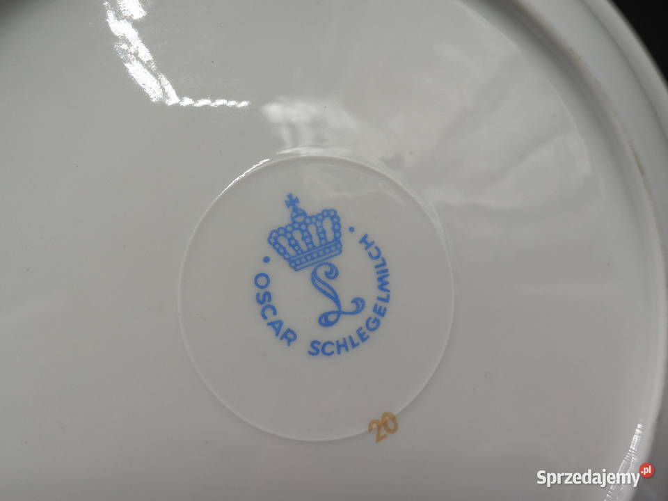 Zestaw śniadaniowy trio z porcelany OSCAR