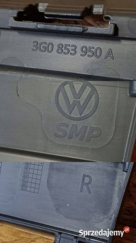 VW PASSAT B8 KRATKA ZAŚLEPKA ZDERZAKA PRAWY Pleszew