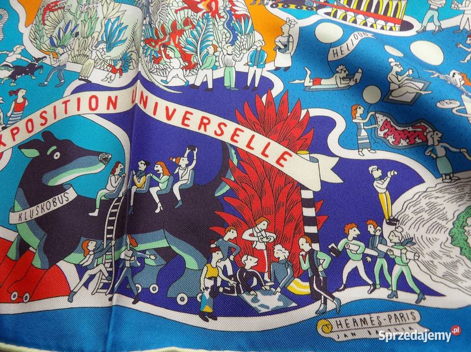 Hermes Paris apaszka twill silk Jan Bajtlik