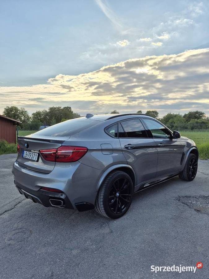 Sprzedam BMW X6 salon full cesji leasing zamiana 2993cm3 lubelskie Dzwola