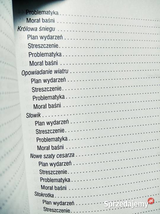 Baśnie Andersena edukacja wczesnoszkolna książki