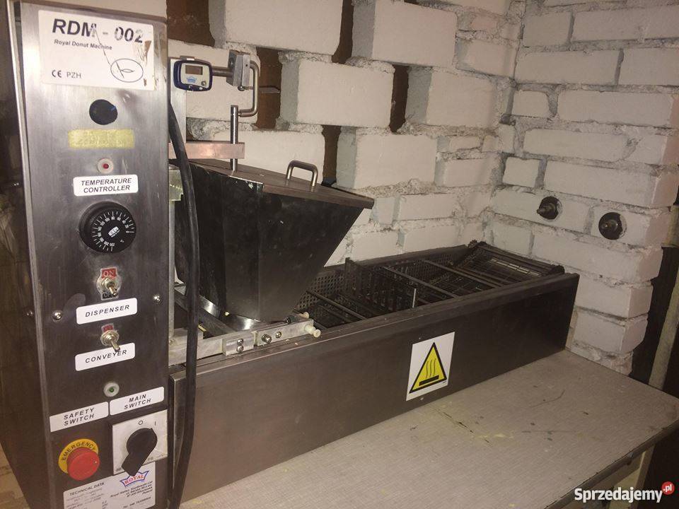 Maszyna do donuts donatow oponek Wrocław