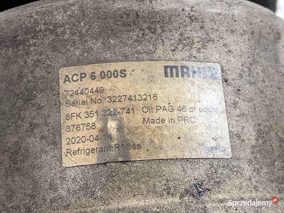 SPRĘŻARKA KLIMATYZACJI AUDI A4 B8 8FK351322 20 sprzedam