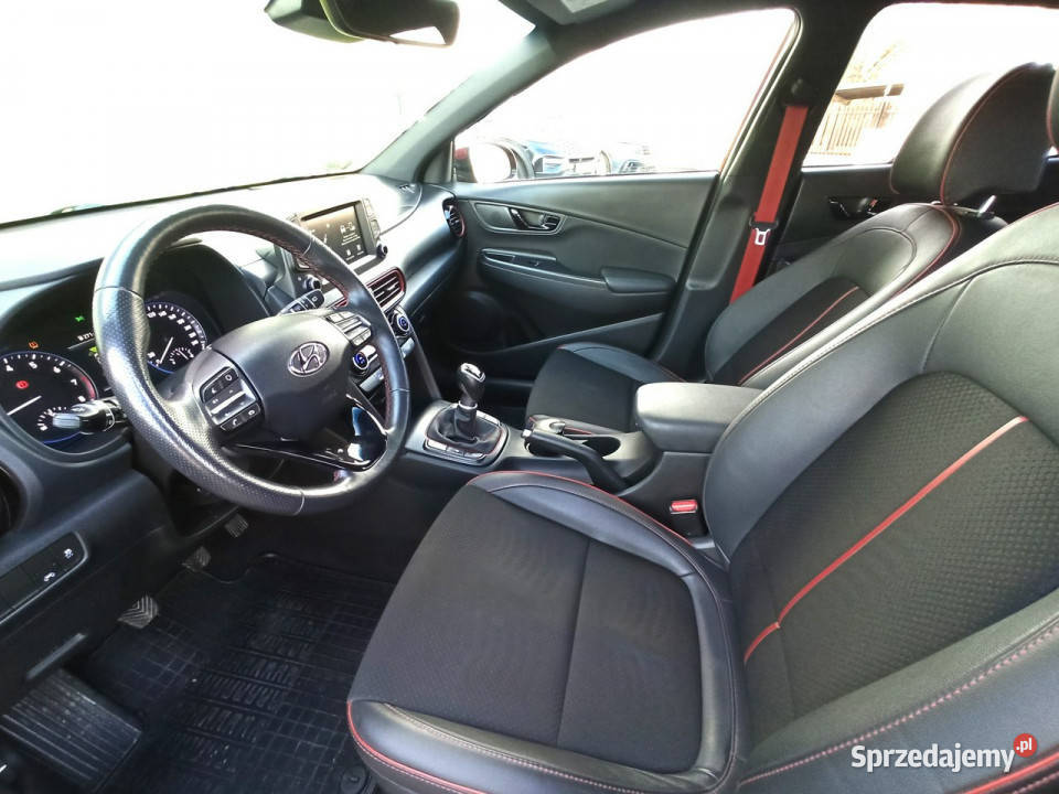 Hyundai Kona 20202019 salon I właściciel serwis elektryczne lusterka Rzeszów
