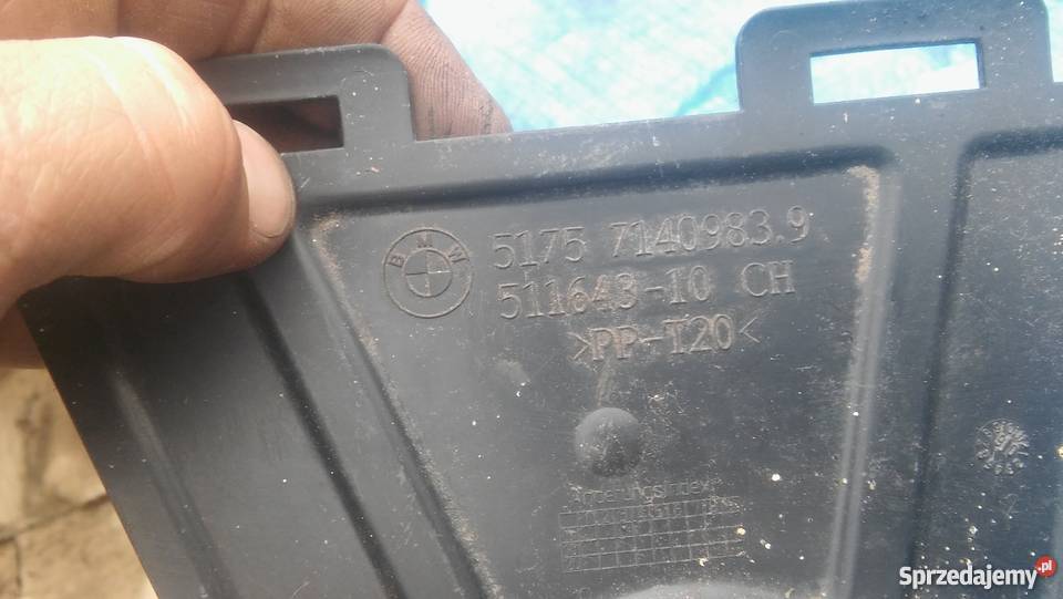 BME e87 klapka osłony silnika 71409839 osobowe Strzelce Krajeńskie sprzedam