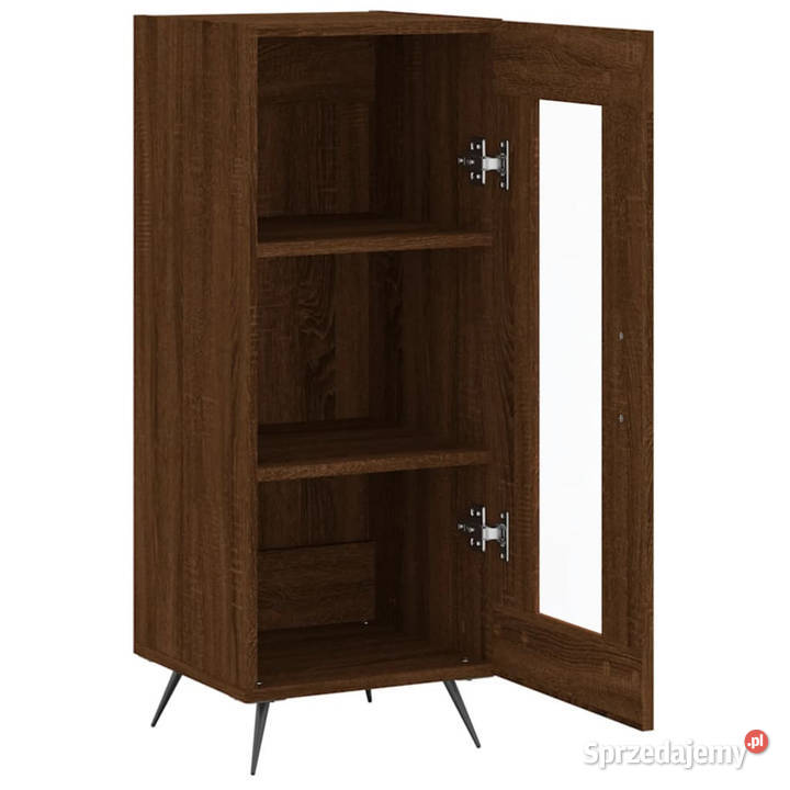 Szafka brązowy dąb 345x34x90 materiał Warszawa