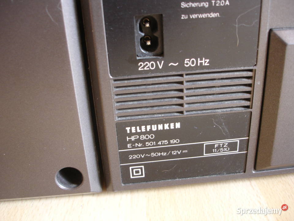 Radiomagnetofon TELEFUNKEN HP800 Zielona Góra