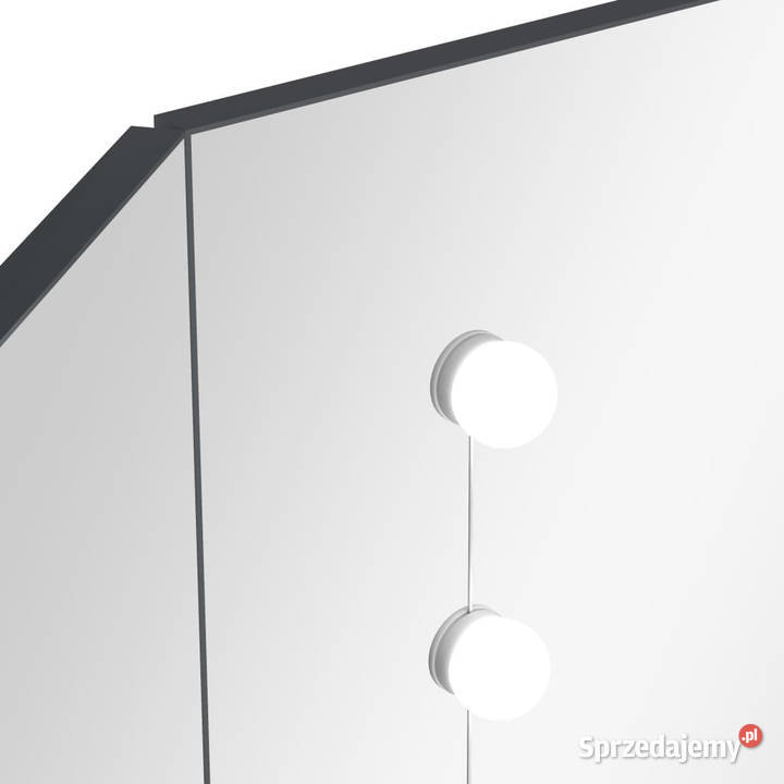 Toaletka narożna z oświetleniem LED szara 111 x Warszawa sprzedam