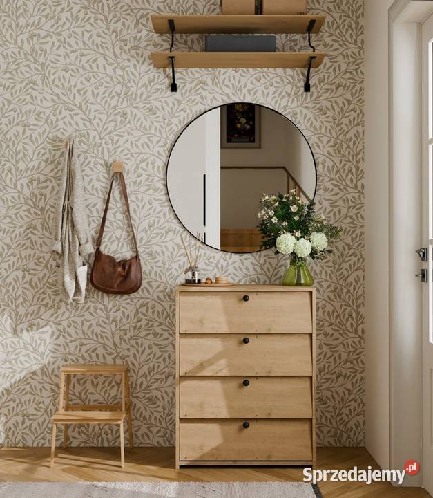 Szafka Na Buty LOKA DĄB ARTISAN 4 Drzwi Uchylne