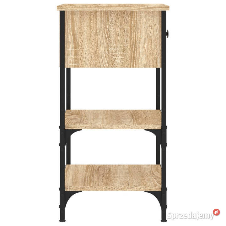 Szafka nocna dąb sonoma 34x36x70 materiał Warszawa