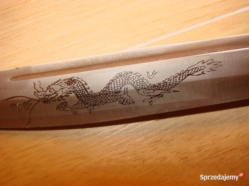 sztylet kolekcjonerski ze smokiem Pruszcz Gdański