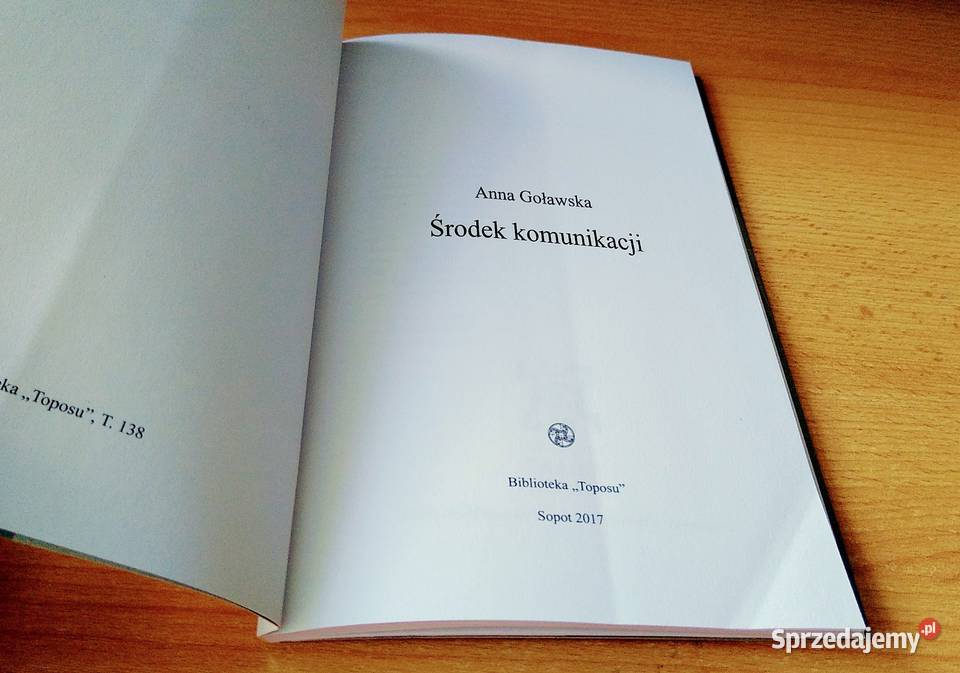 Środek komunikacji Anna Goławska