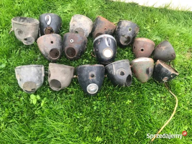 Lampa lampy Wsk Wfm stacyjka licznik odbłyśnik Jasło