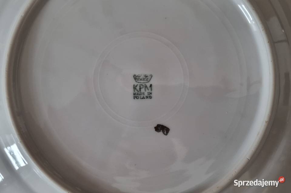 Niekompletny serwis obiadowy KPM vintage PRL sprzedam
