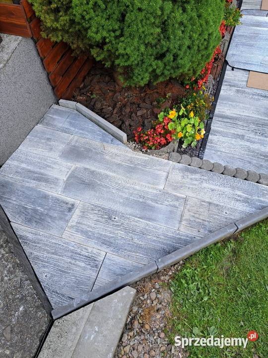 Deski tarasowe taras płyty drewnopodobne 75x25x4 Myślenice