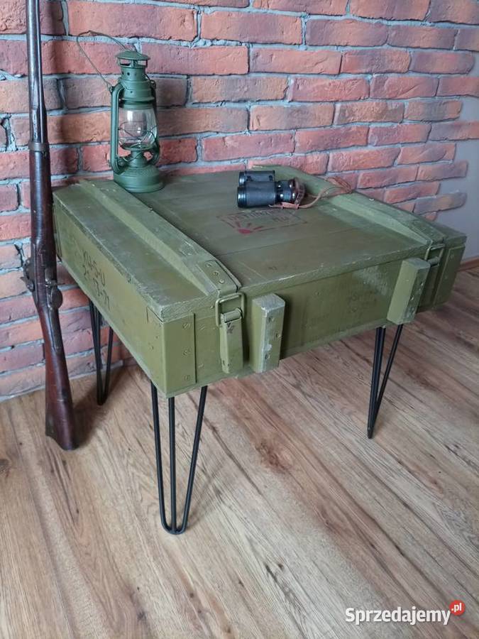 Wojskowy Stolik Kawowy Konsola wielkopolskie