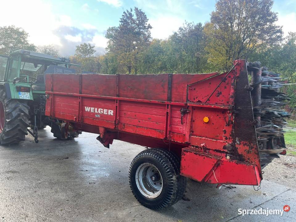 Rozrzutnik obornika Welger nieuszkodzony Lipnik