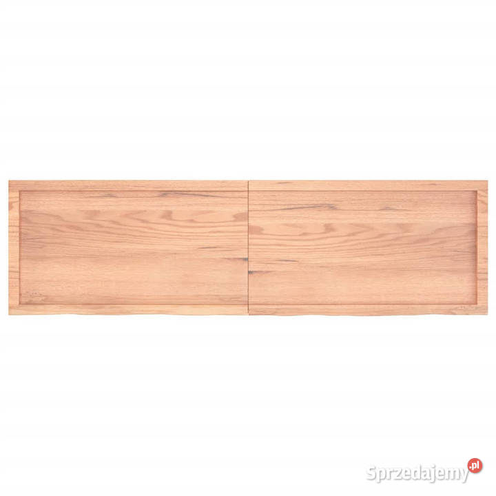 Blat do stołu jasnobrązowy 180x50x24 lite drewno Blaty Warszawa sprzedam
