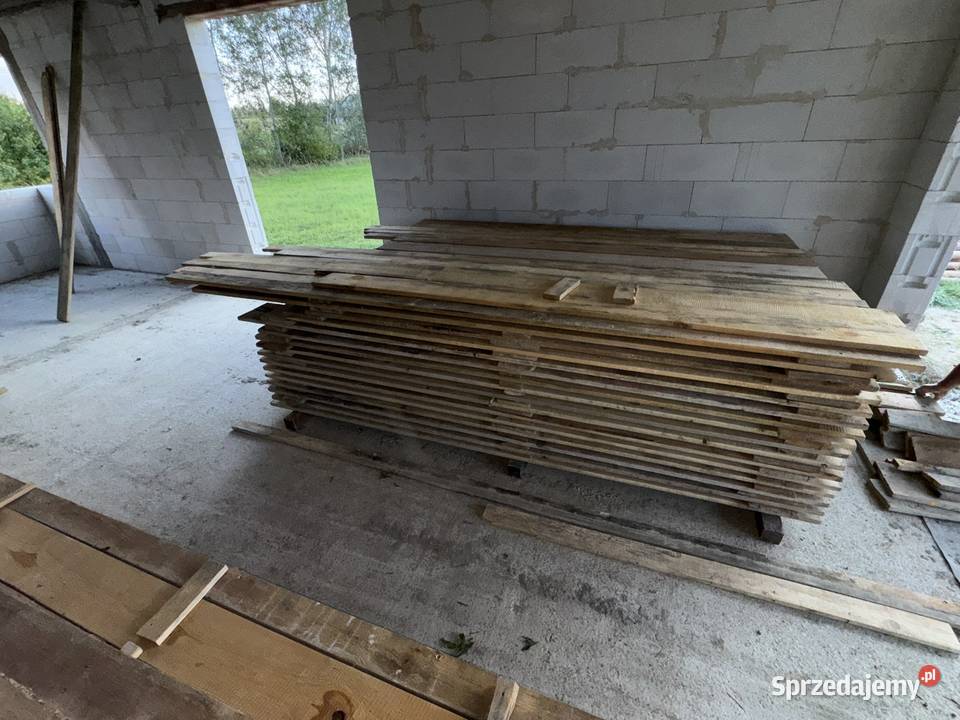 deski szalunkowe calowe 25 8m3 sprzedam