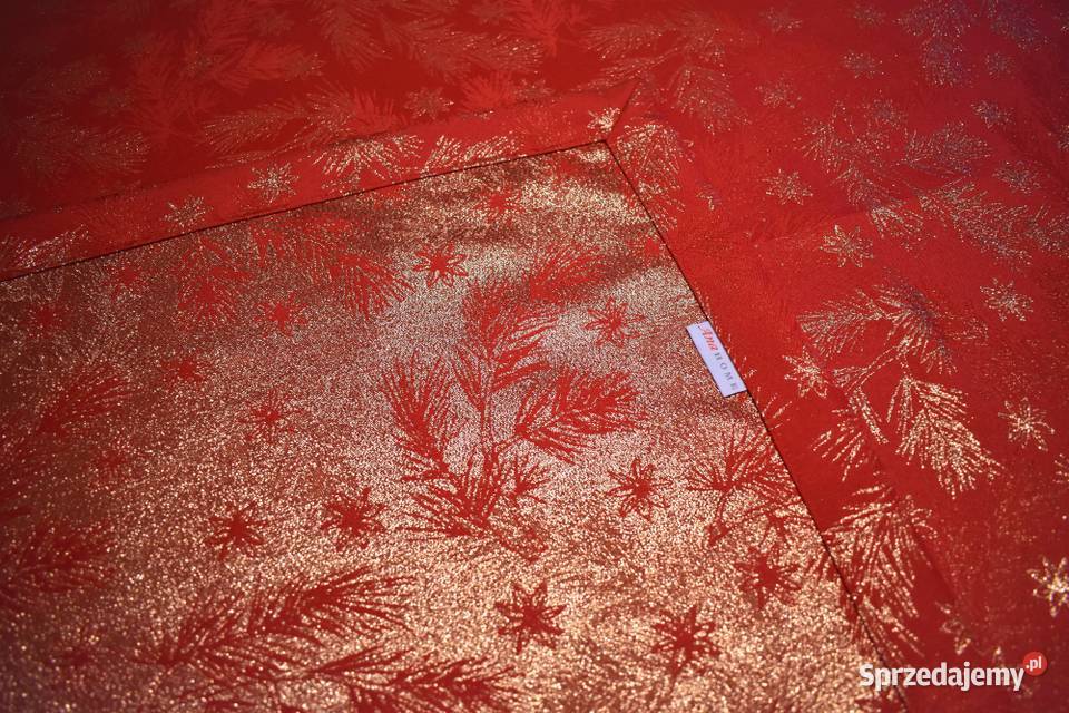 Bieżnik Świąteczny dwustronny Plamoodporny 50 x Stare Kupiski