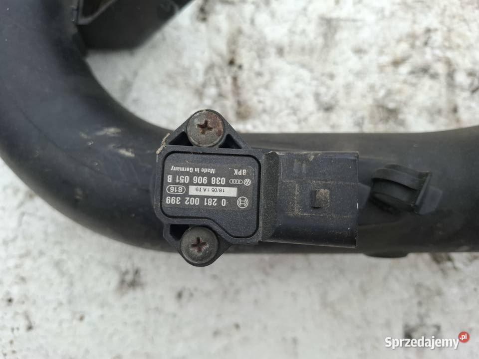 Rura Przewód Powietrza Intercooler Audi A4 B7 Pozostałe lubelskie Wisznice