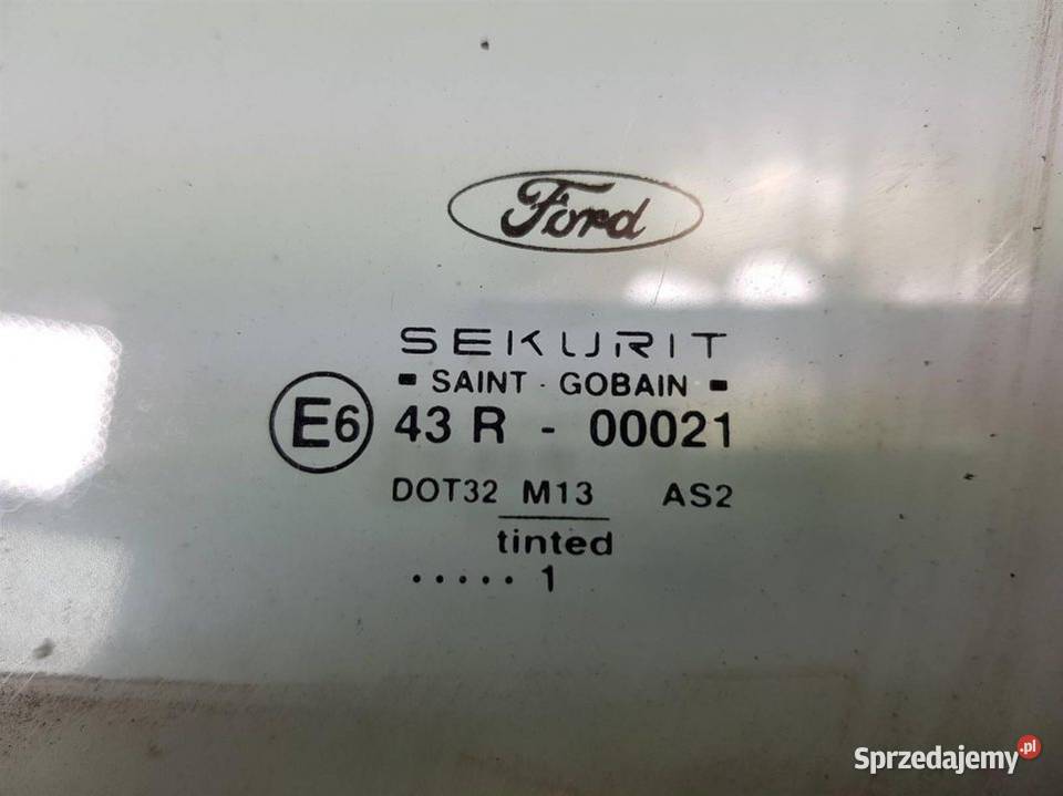 SZYBA DRZWI LEWY PRZÓD FORD MONDEO MK3 Lipno