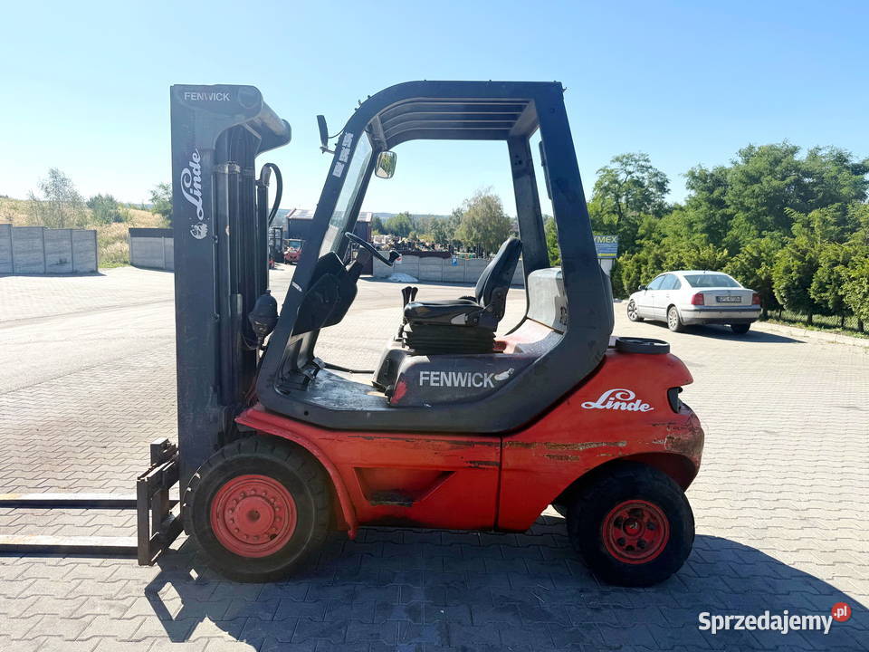 wózek widłowy LINDE H20D Perkins Triplex 460m Wózki widłowe Działoszyn