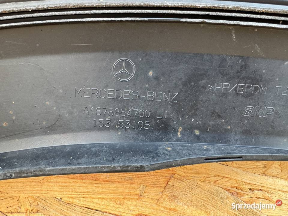 Listwa błotnika przód lewa LH MercedesBenz GLE Listwy i nakładki wielkopolskie