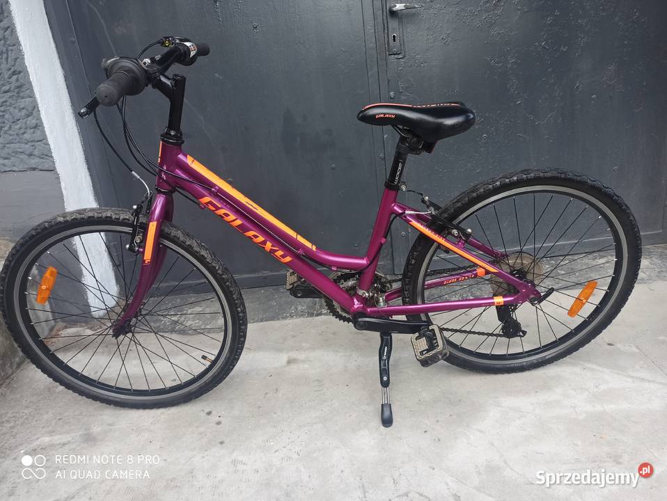 Rowerek Dzieciecy 24 Aluminiowy Przerzutki Wieliczka sprzedam