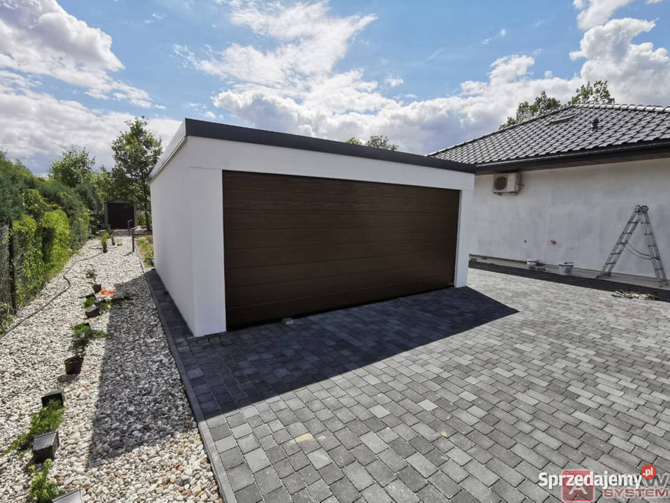 Garaż blaszany tynkowany na zgłoszenie Warszawa sprzedam