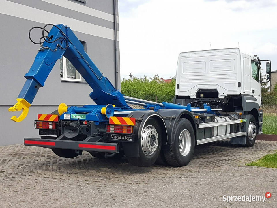 Mercedes AXOR ACTROS 2540 HAKOWIEC 3 OSIE 6x2 Poręba