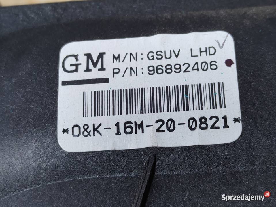 Pedał Potencjometr Gazu Opel Mokka X 96892406 wielkopolskie Pleszew