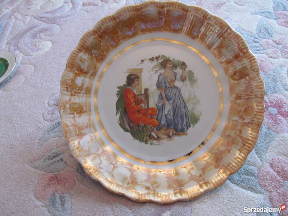 Sprzedam wyroby z porcelany Dwa talerze dwie