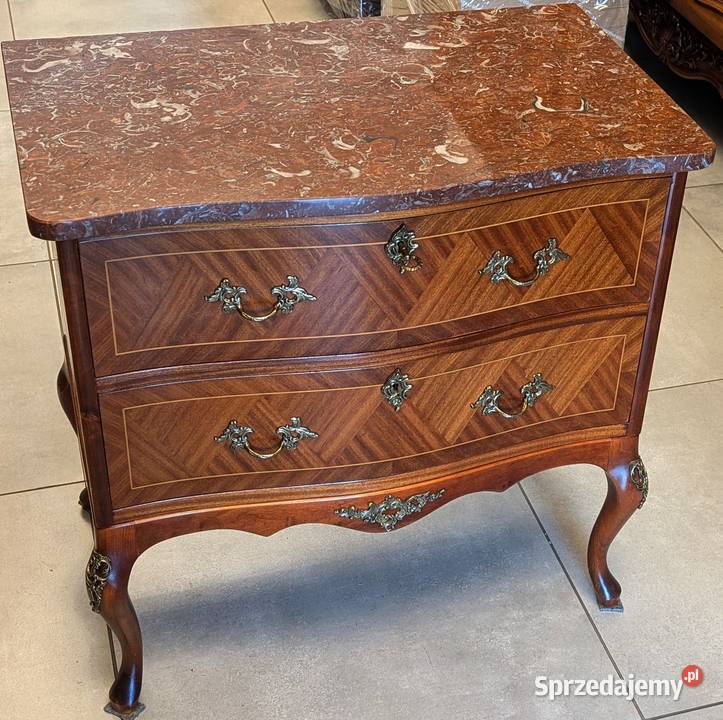 Piękna komoda intarsjowanasklep Dąbrowa Górnicza