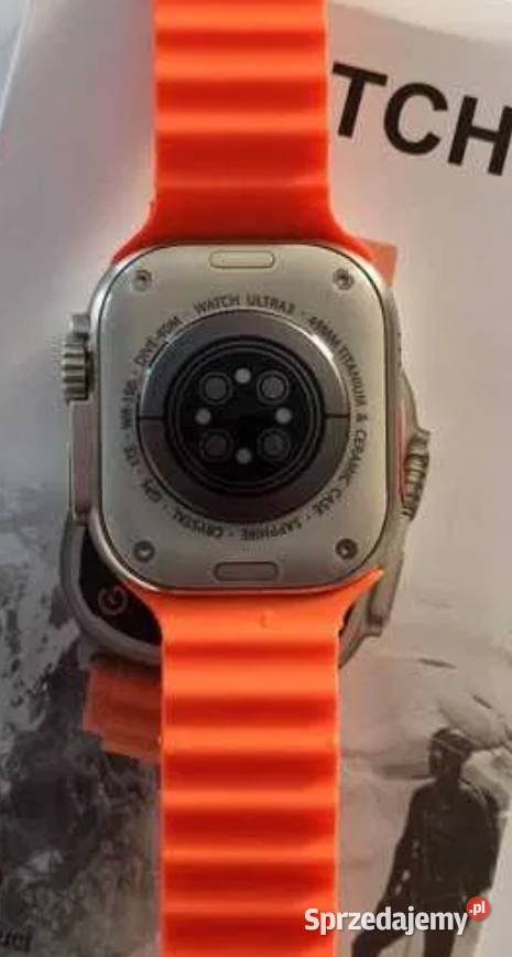 Nowy zegarek Smartwatch Ultra Amoled T800 pomiar