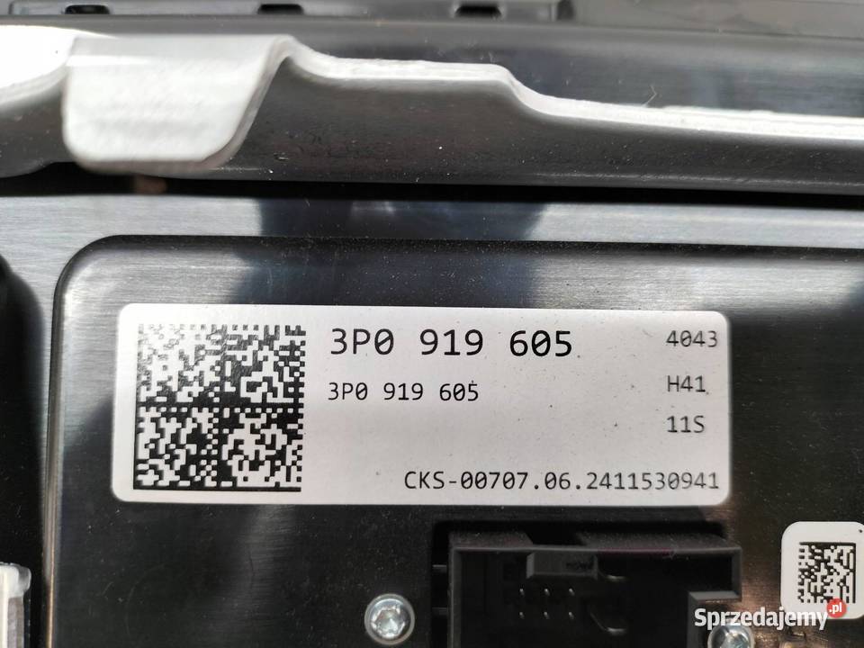 WYŚWIETLACZ 3P0919605 Skoda Superb IV 2023 sprzedam
