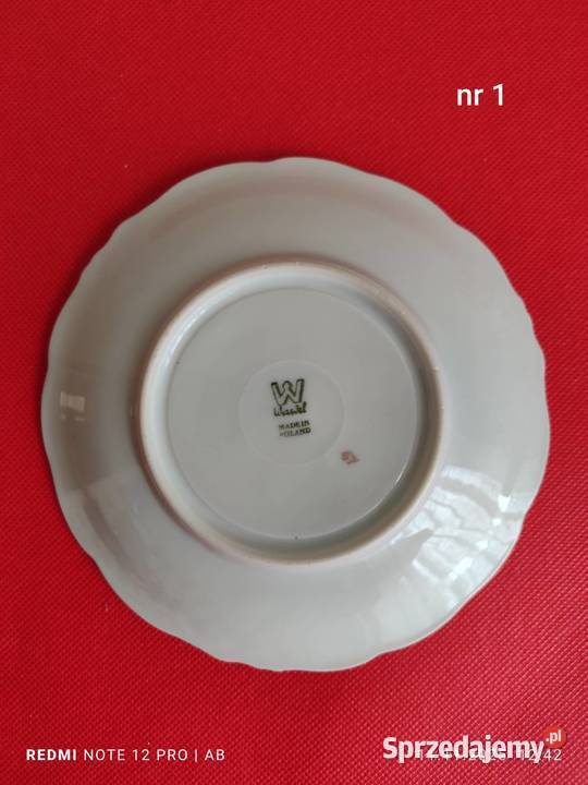 Filiżanki Wawel porcelana z sygnaturami 3 kpt Katowice