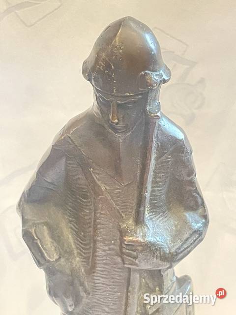 Figurka woja z brązu małopolskie Kraków