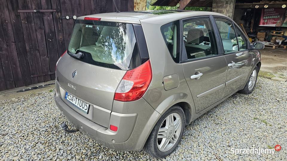 Renault Scenic II 19 DCI 130 2008r Privilege Zarszyn