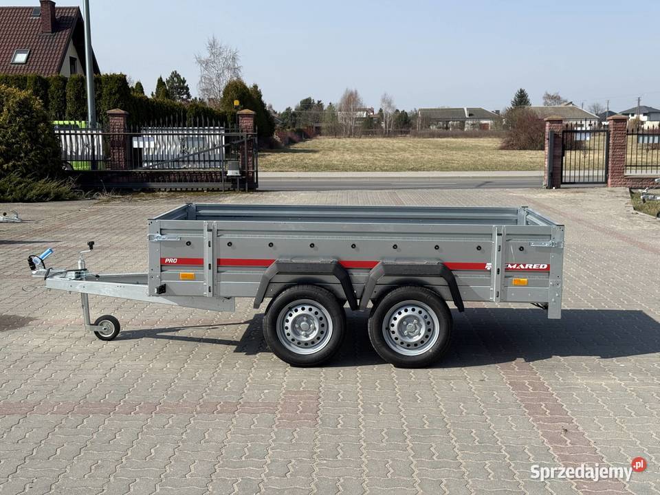 Przyczepa Temared Pro 26122 dwuosiowa o DMC 750 Warszawa