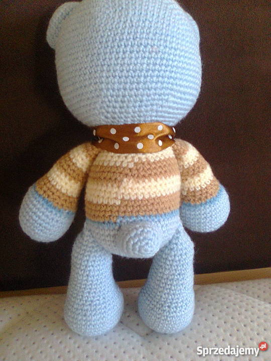 Szydełkowy MIś Aki Teddy Bear Gdynia