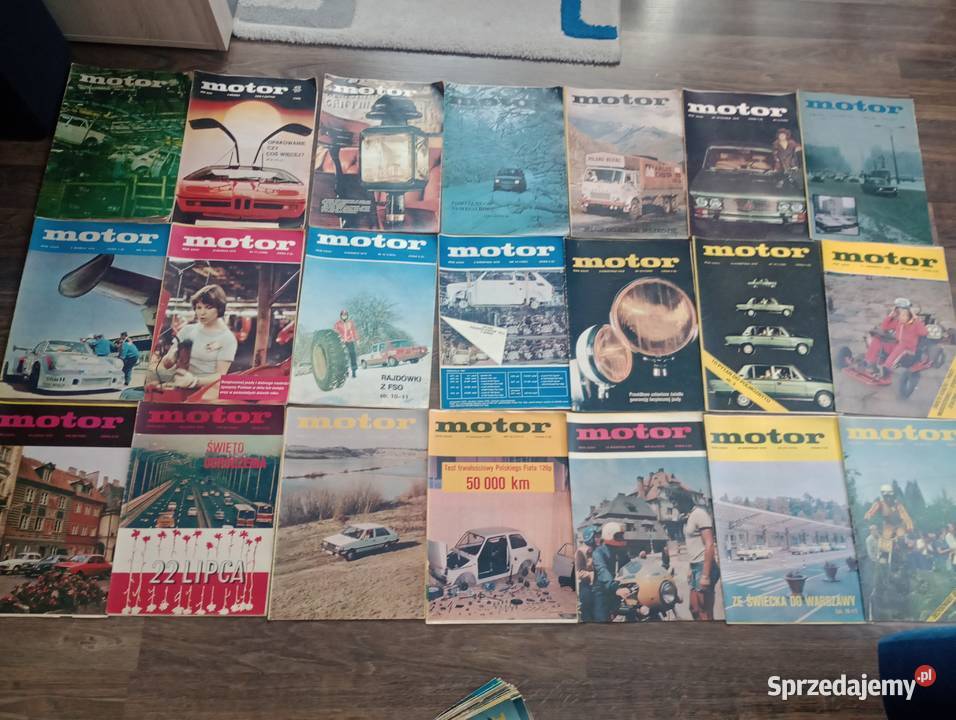 Czasopismo tygodnik motor lata siedemdziesiąte Dywity