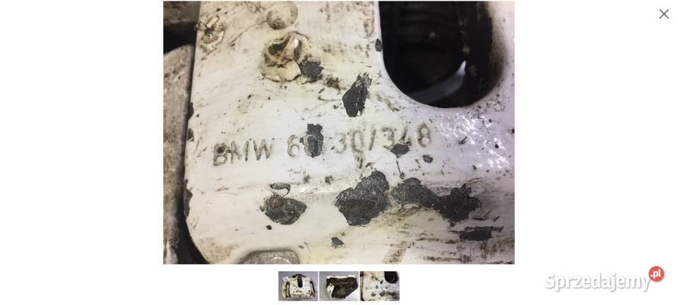 Zacisk hamulcowy BMW F10 F11 F18 6030348 dolnośląskie Jelcz-Laskowice