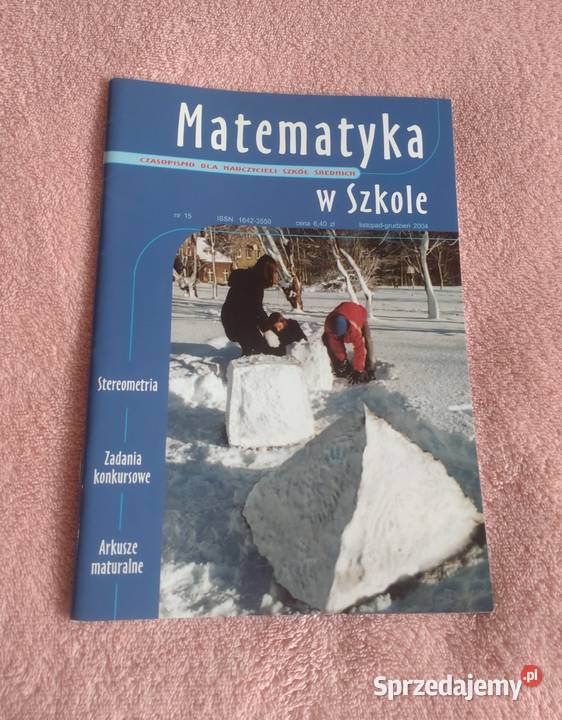 Czasopismo Matematyka w szkole 2004 dodatek Wrocław