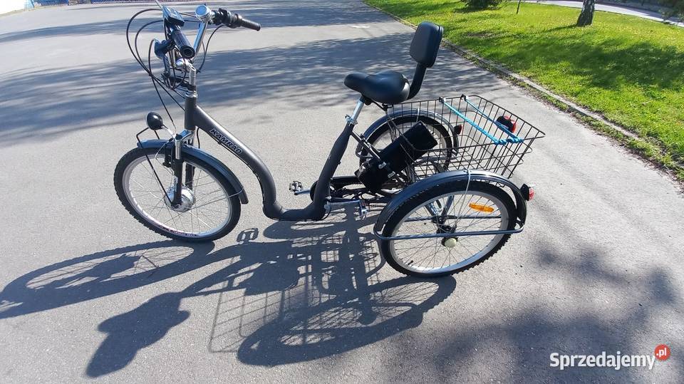 Rower trójkołowy elektryczny Kamrad Lewin Brzeski
