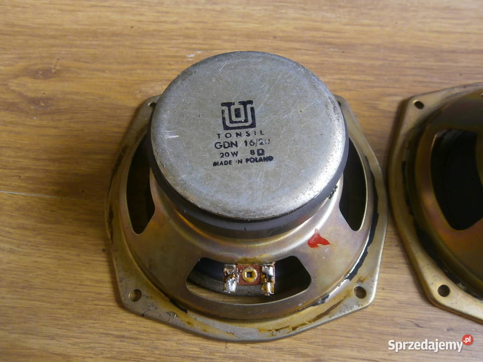 Głośniki GDN 1620 8ohm Tonsil do regeneracji 2 Łódź