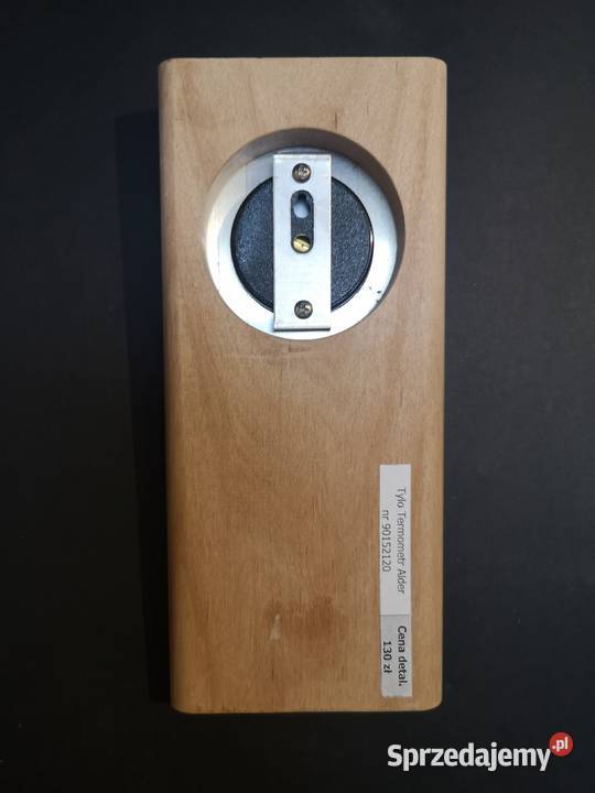 DREWNIANY TERMOMETR TYLO Głogów sprzedam