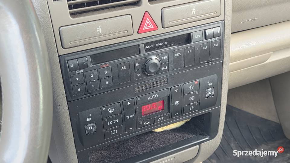 Audi A2 14TDI 75 Klimatronic grzane fotele kujawsko-pomorskie Włocławek